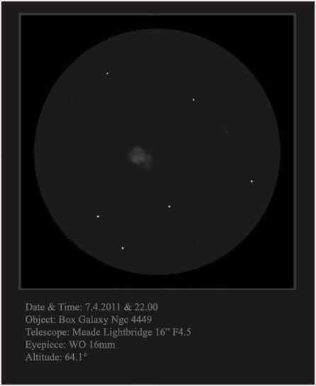 Box galaxy Ngc 4449
